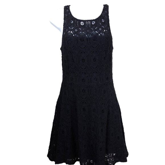 BB Dakota Black Renley Lace Fit and Flare 10 - Picture 2 of 7